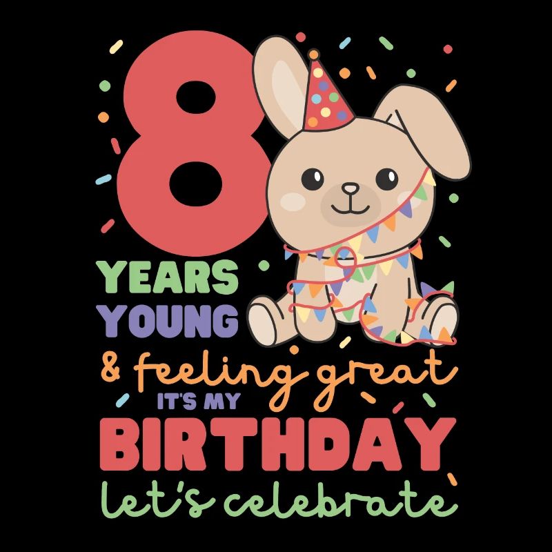 Bunny for 8th birthday children eight years old