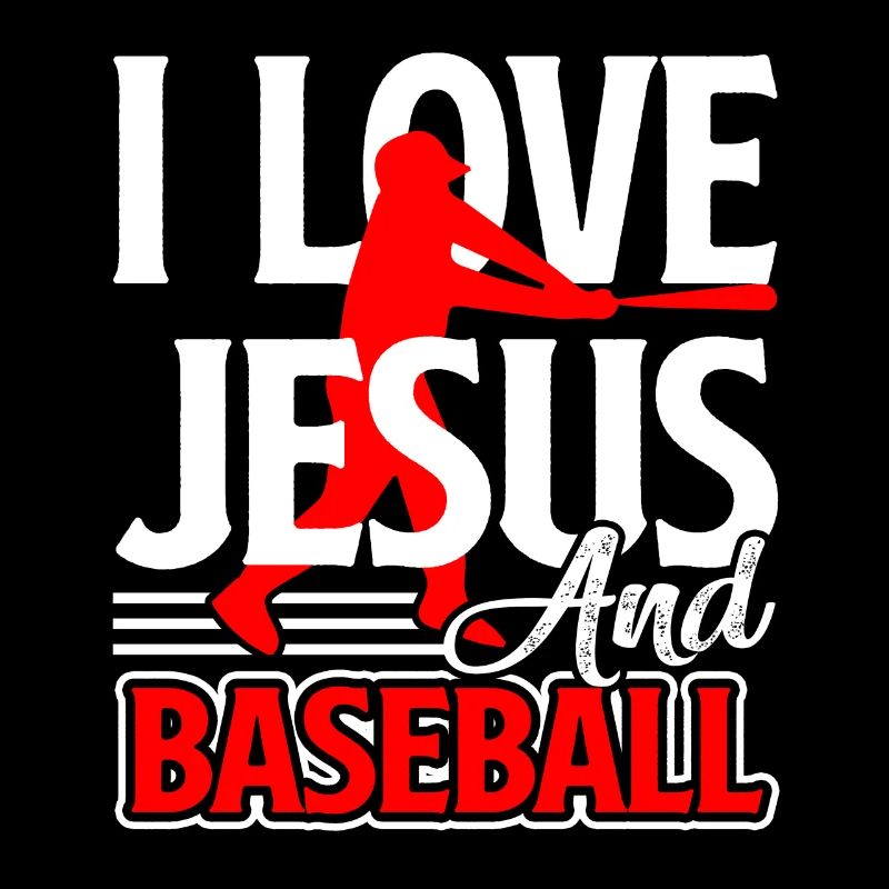 Baseball I Love Jesus And Baseball