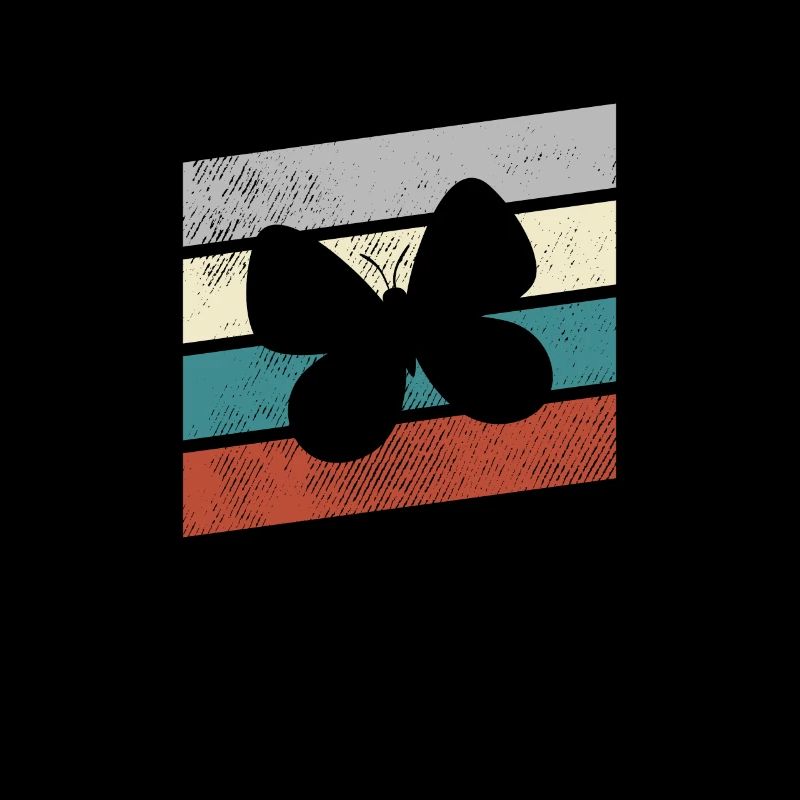 Schmetterling Retro