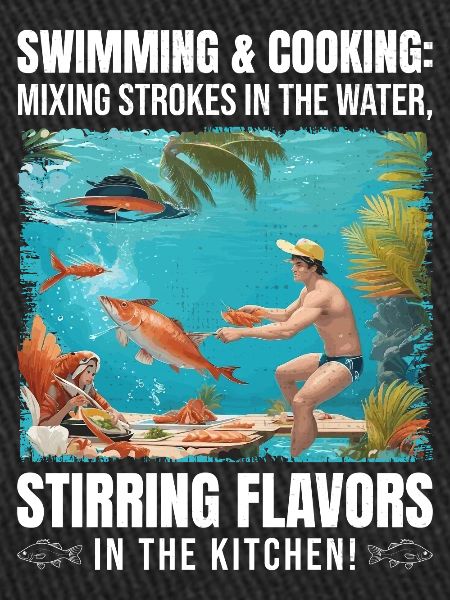 Natation et cuisine