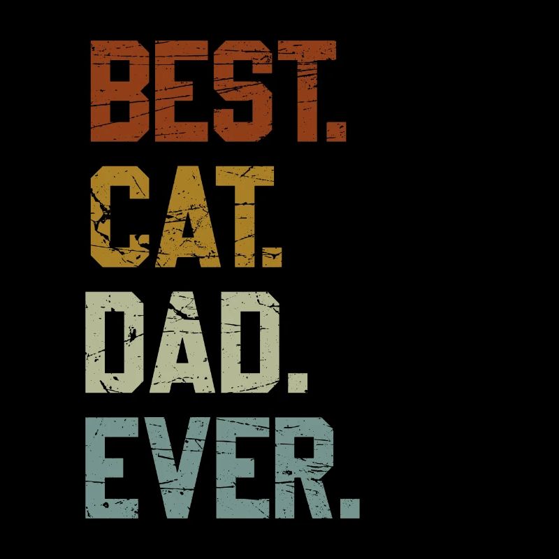 Bester Katzenpapa Best Cat Dad Ever Katzenmotiv