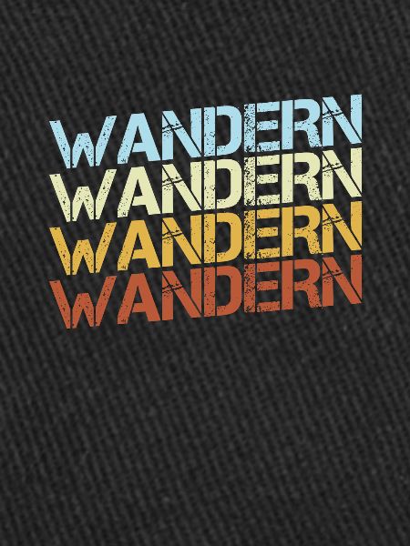 Wandern Retro