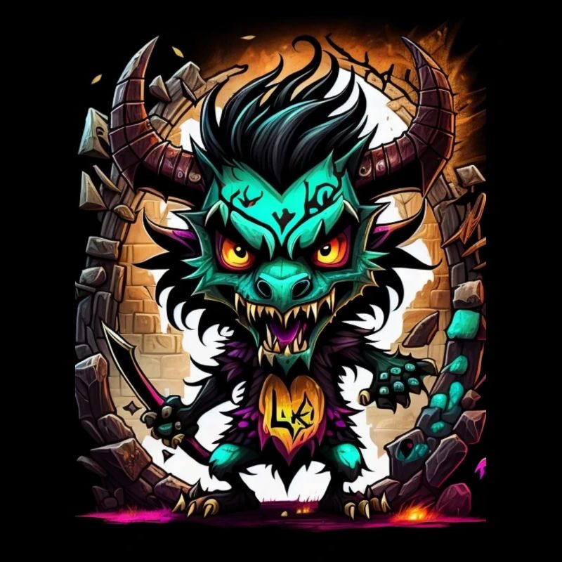 Monstre graffiti