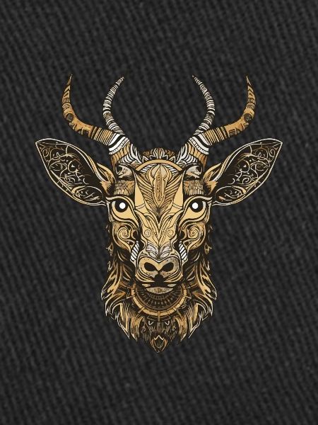 Portrait de cerf
