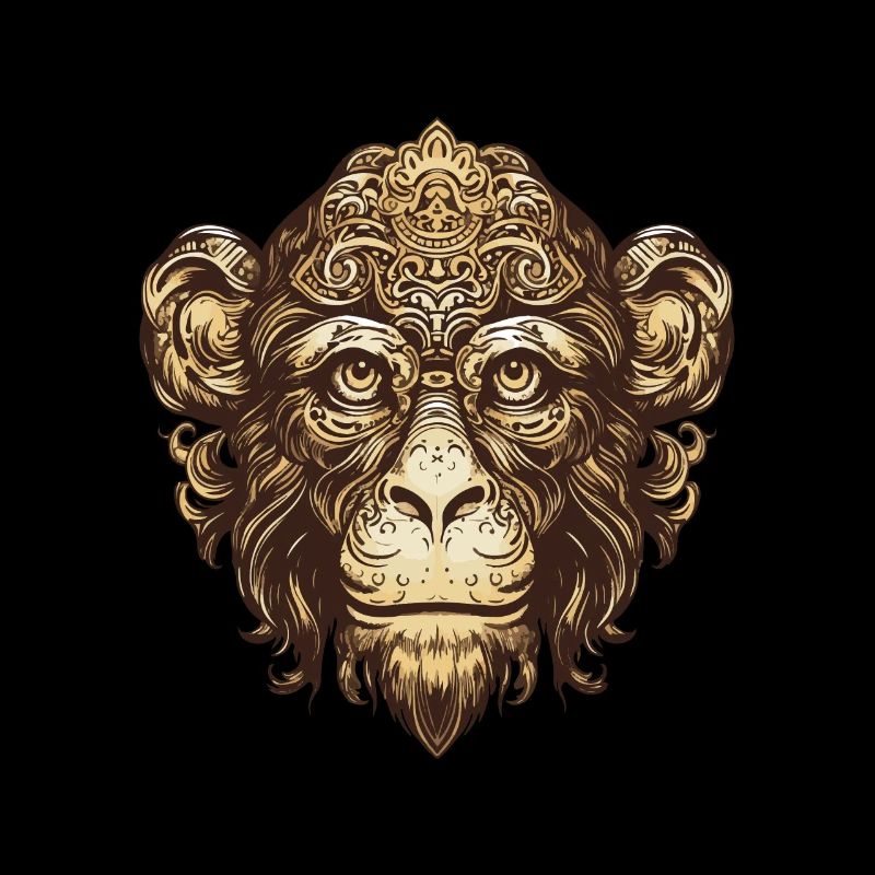 Affe Portrait