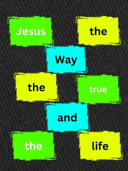 Jesus the way colour