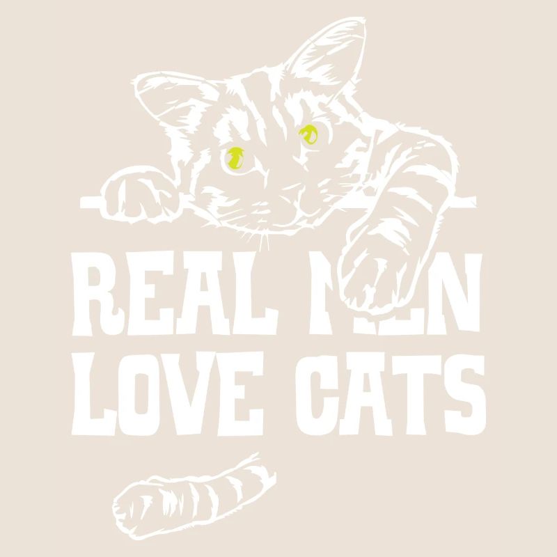 Les vrais hommes aiment les chats