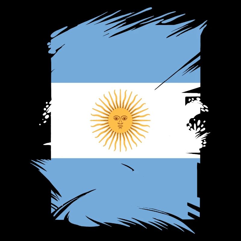 Drapeau de l’Argentine Amérique du Sud Drapeau de l’Argentine