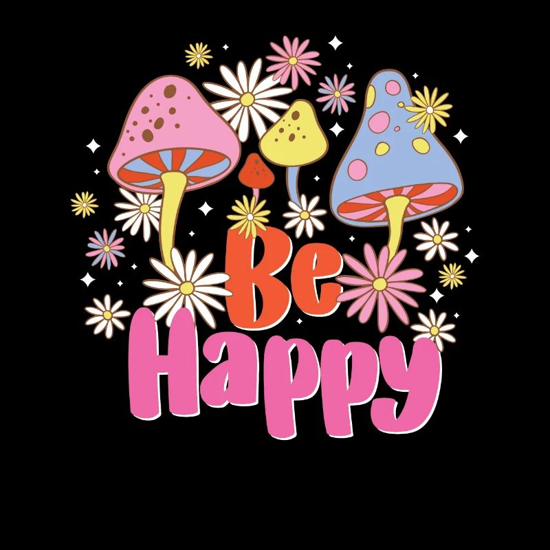 Magic Mushroom Psychedelic Art