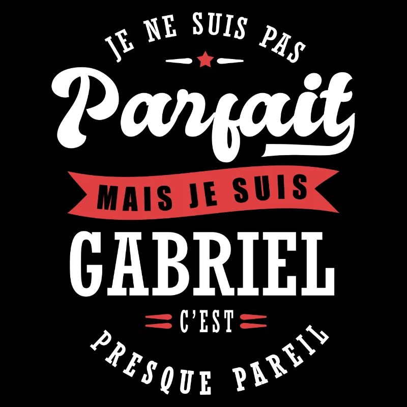 Gabriel Parfait Cadeau prenom gabriel