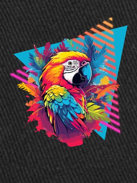 Parrot 80s style