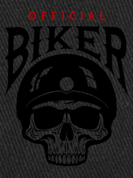 Skelett Biker