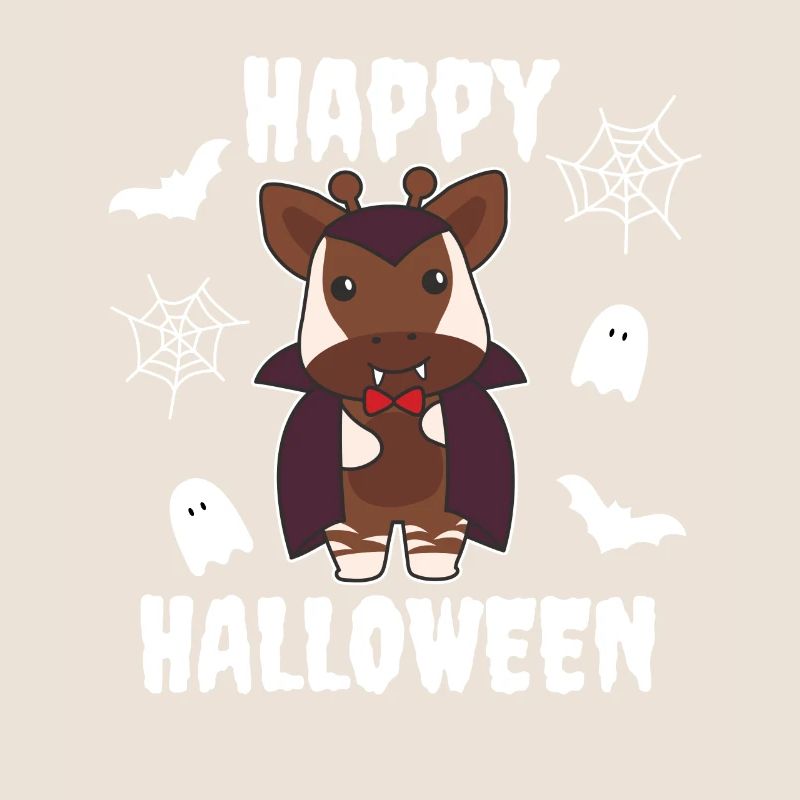 Okapi Joyeux Halloween Mignon Costume de Vampire