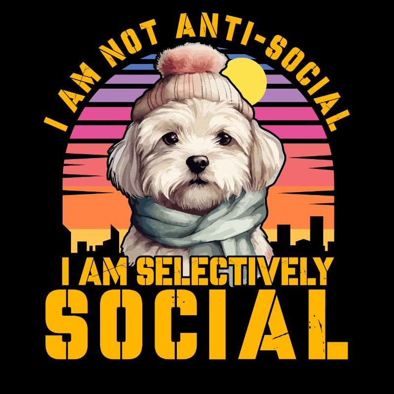 Je ne suis pas antisocial Je suis sélectivement social