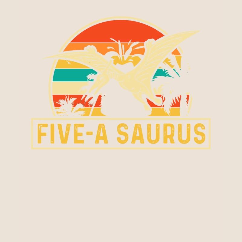 Five-A Saurus Pteranodon 5. Geburtstag