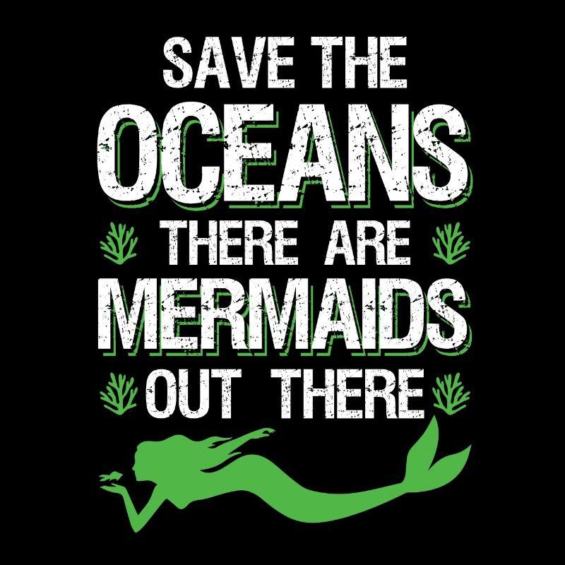 Save the Ocean Mermaid