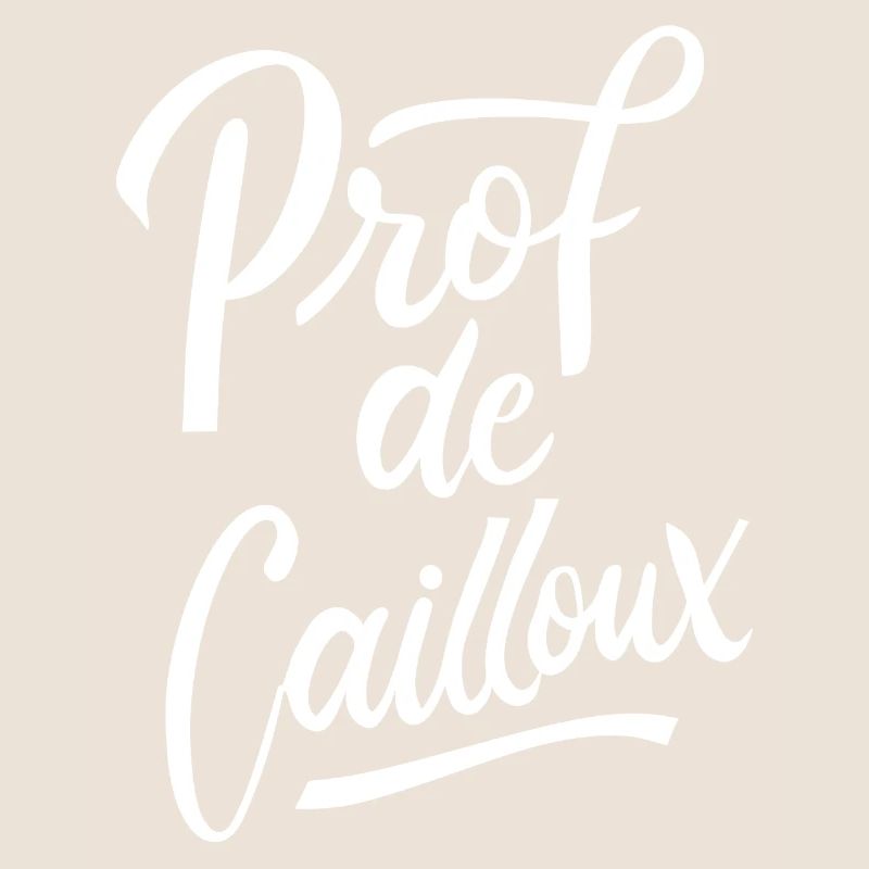 prof de cailloux