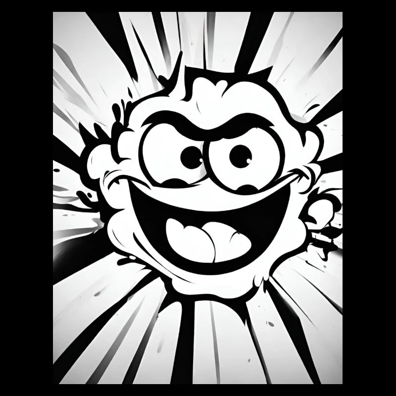 crazy smile