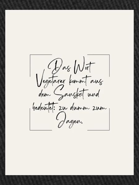 Der Vegetarier