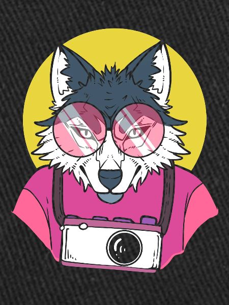 Hipster Wolf Wolfexperte