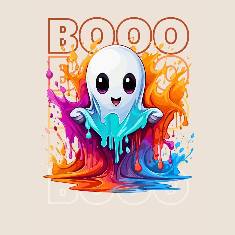 Chibi Float & Booo! spectral Tee !