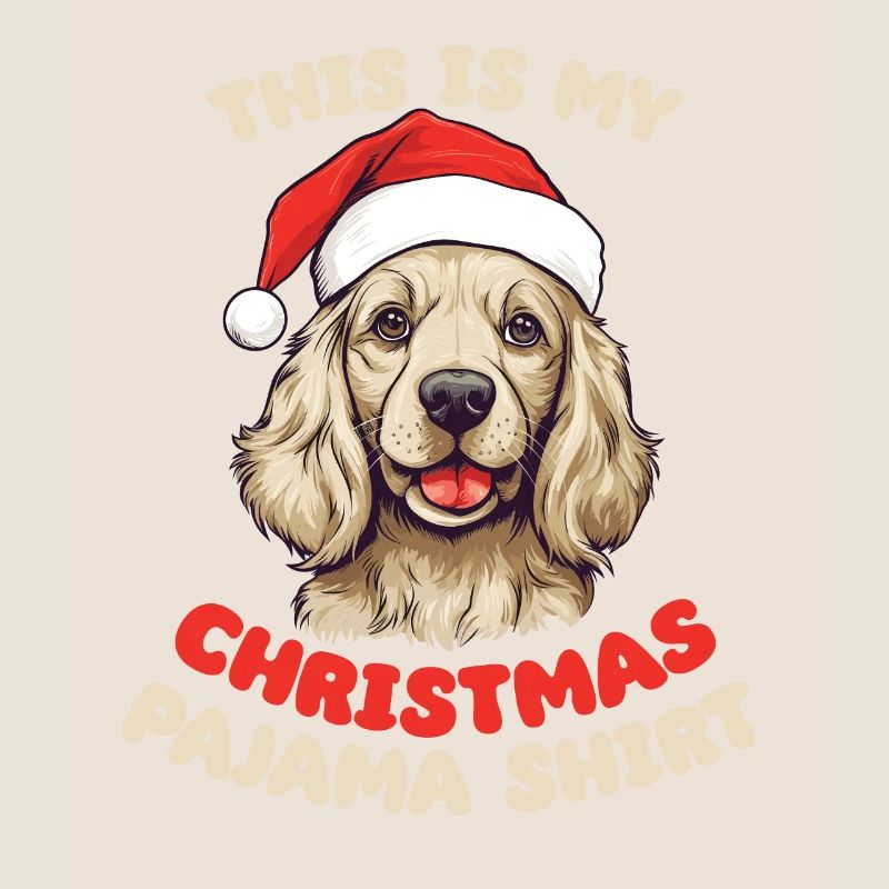 Cocker Spaniel Noël Pyjama Chiens