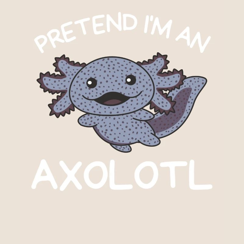 Stell dir vor ich bin ein Axolotl Halloween