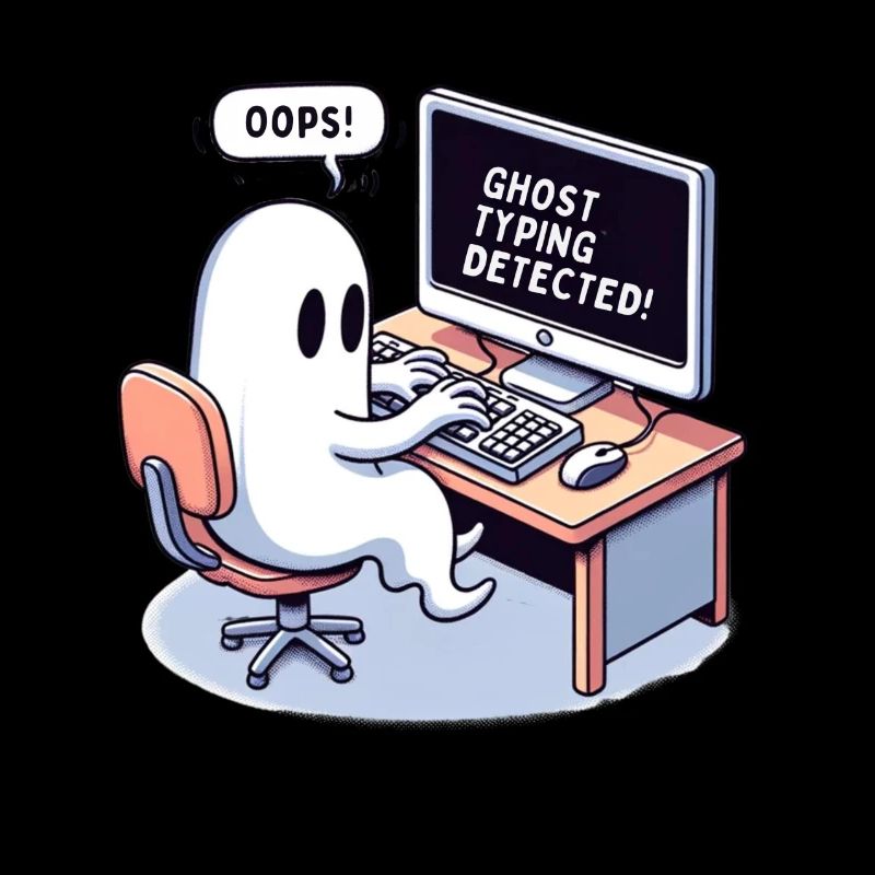 GHOST TYPING DETECTED! - OOPS!