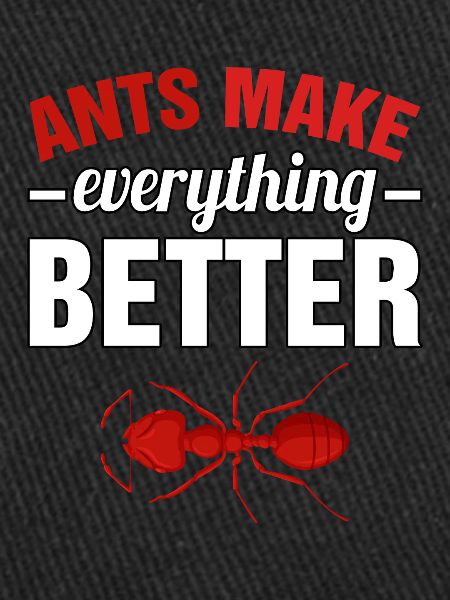 Ants make everything better
