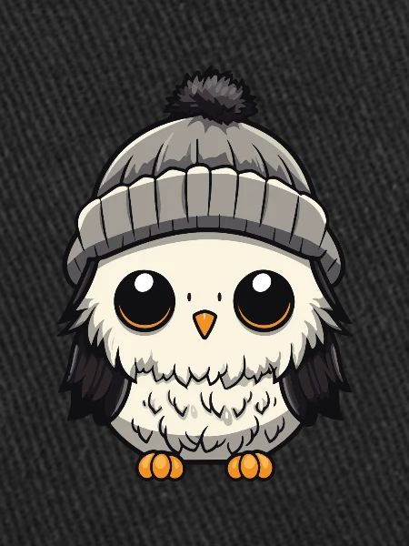 Owl Winter Comic
