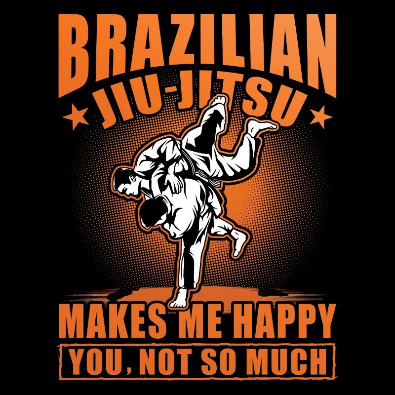 Le Jiu-Jitsu Brésilien me rend heureux, pas tellement