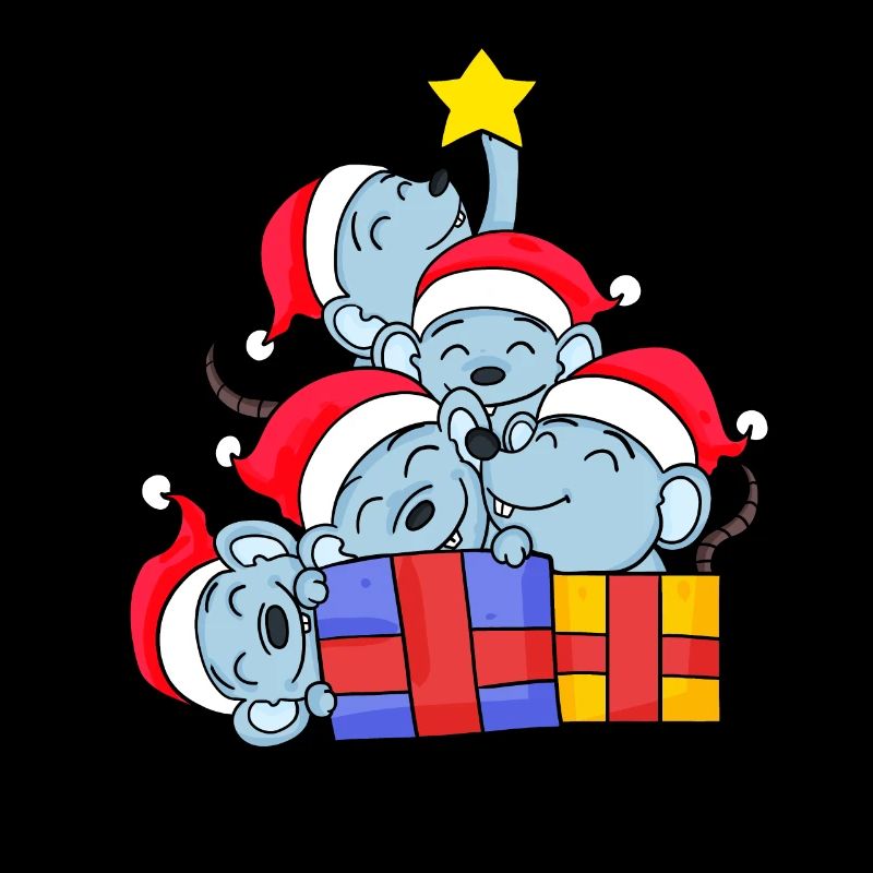 Mouse Tree Christmas Christmas Tree