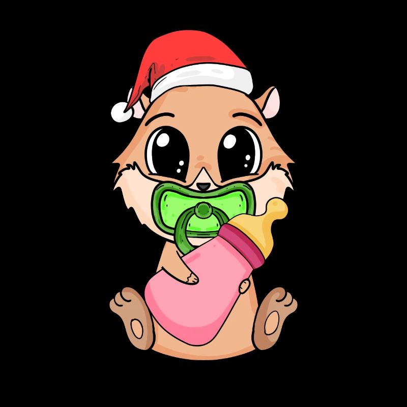 Cochon d’Inde Bébé Cochon d’Inde de Noël