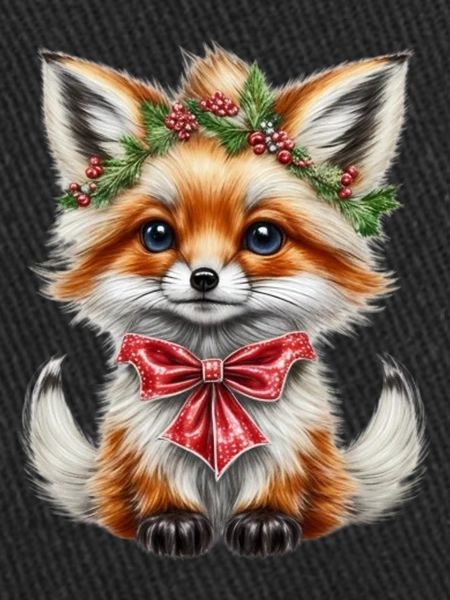 Christmas fox