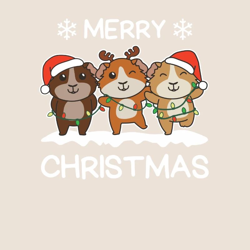 Joyeux Noël Cochon d’Inde Veille de Noël