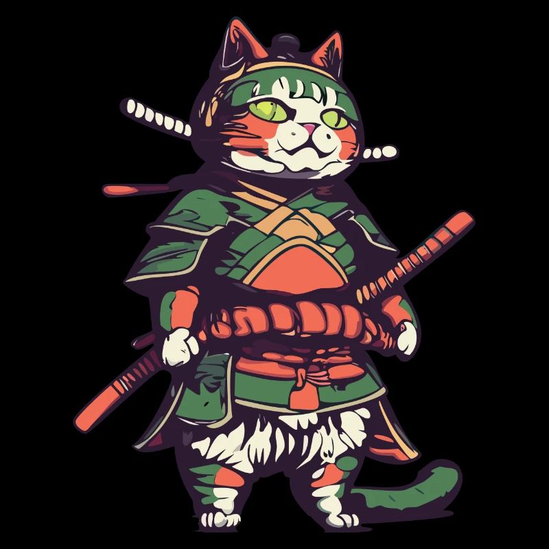 Samurai Katze