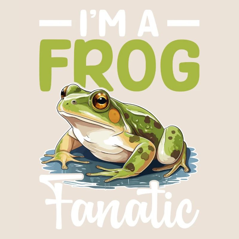 Frosch Geschenk Ich bin ein Frosch Fanatiker