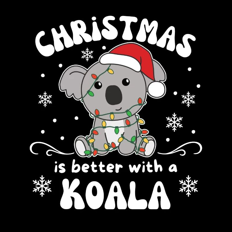 Christmas is better with a koala