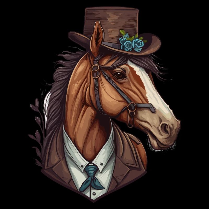 Elegantes Pferd