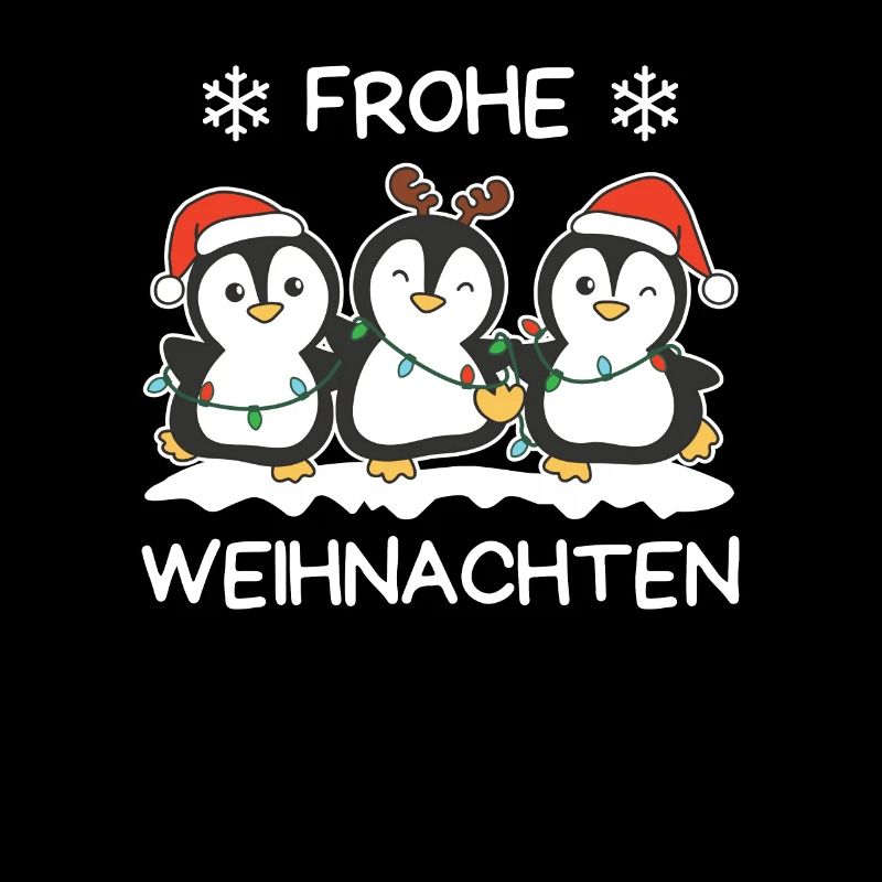 Joyeux Noël Pingouin Réveillon de Noël Pingouins