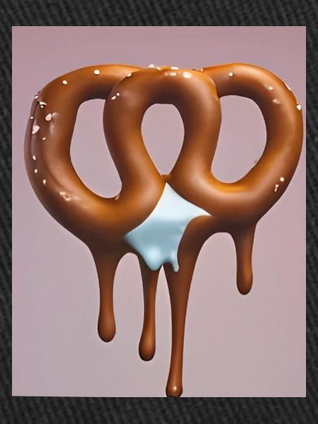 Melting Ice Pretzel