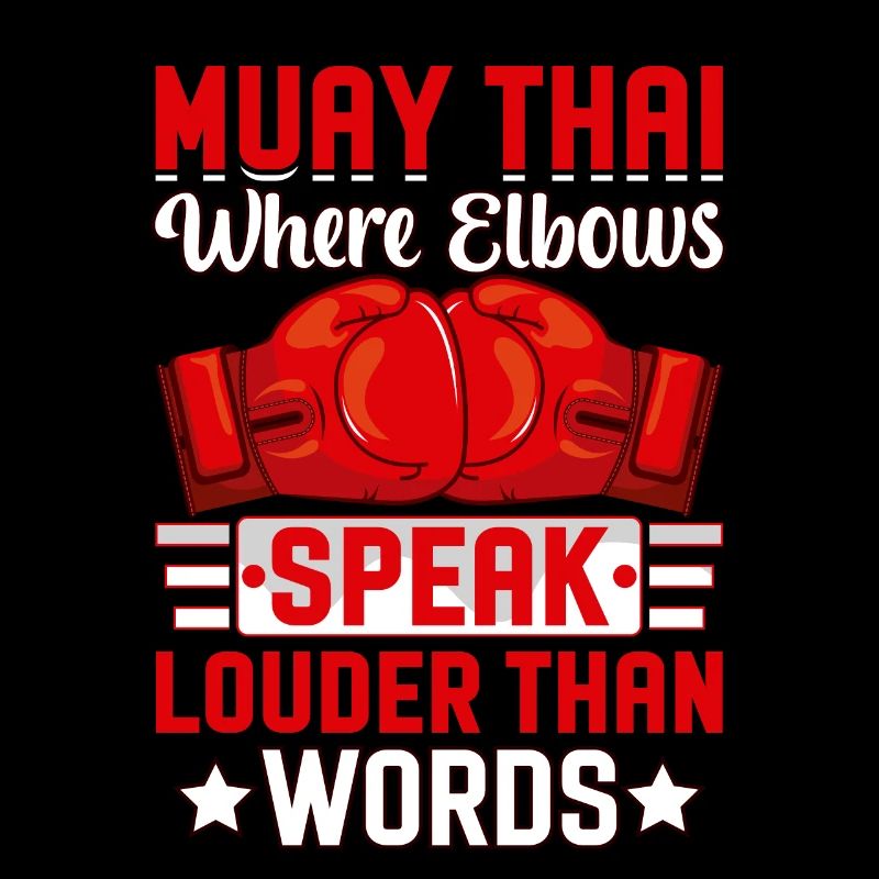 Muay Thai where elbows speak louder than words