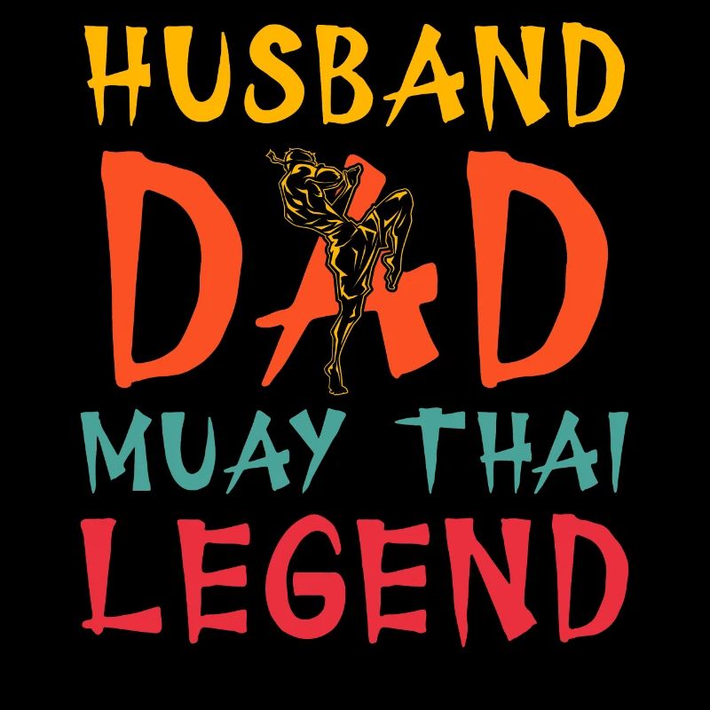 Ehemann Papa Muay Thai Legende
