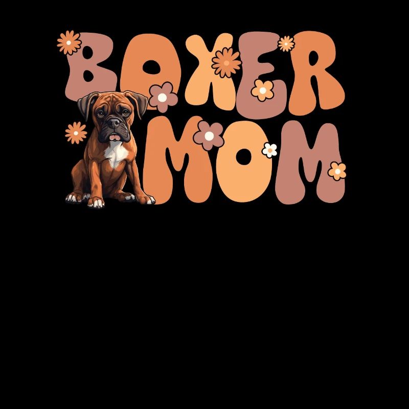 Boxer dog Groovy boxer mom