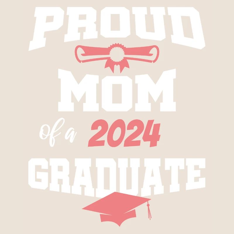 Absolvent Sponsion Graduate stolze Mutter 2024