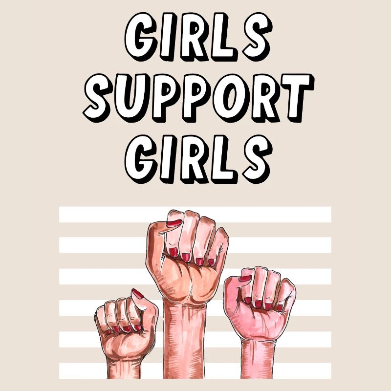 Mädchen unterstützen Mädchen