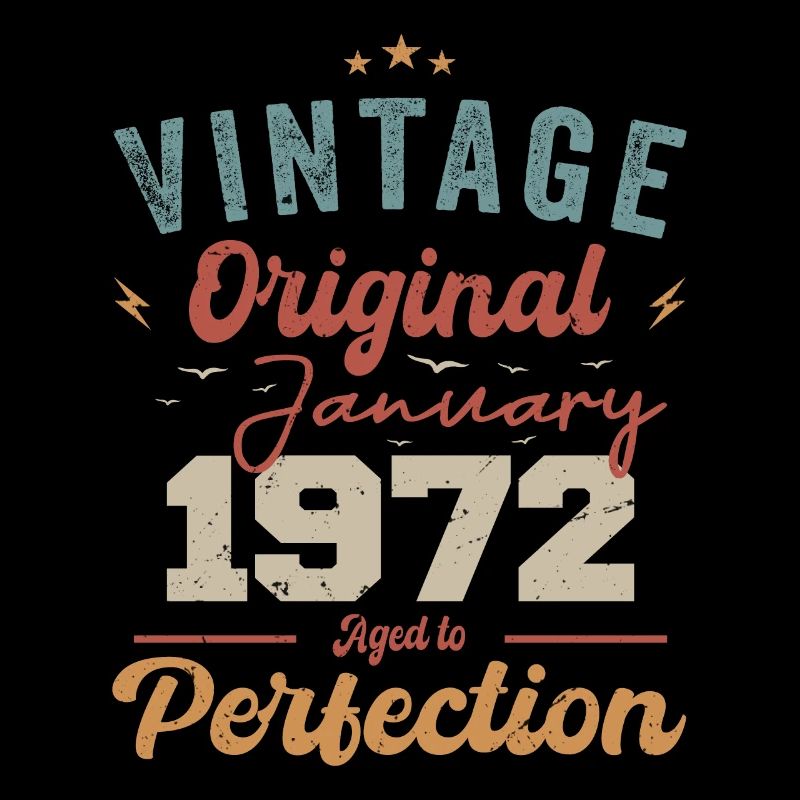 January 1972 Legend for 52 years