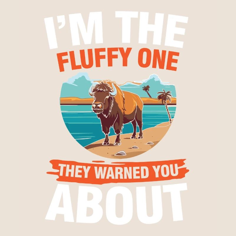 He Has Leather Skin für einen Bison-Fan oder