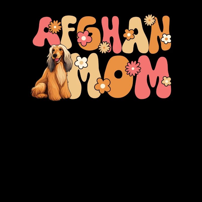 Afghan Hound Groovy Afghan Mom