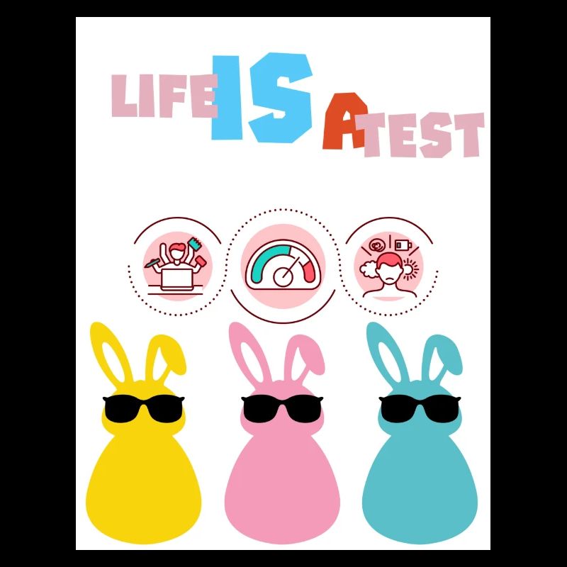 Das Leben ist eine Prüfung. Das Leben ist eine Prüfung.